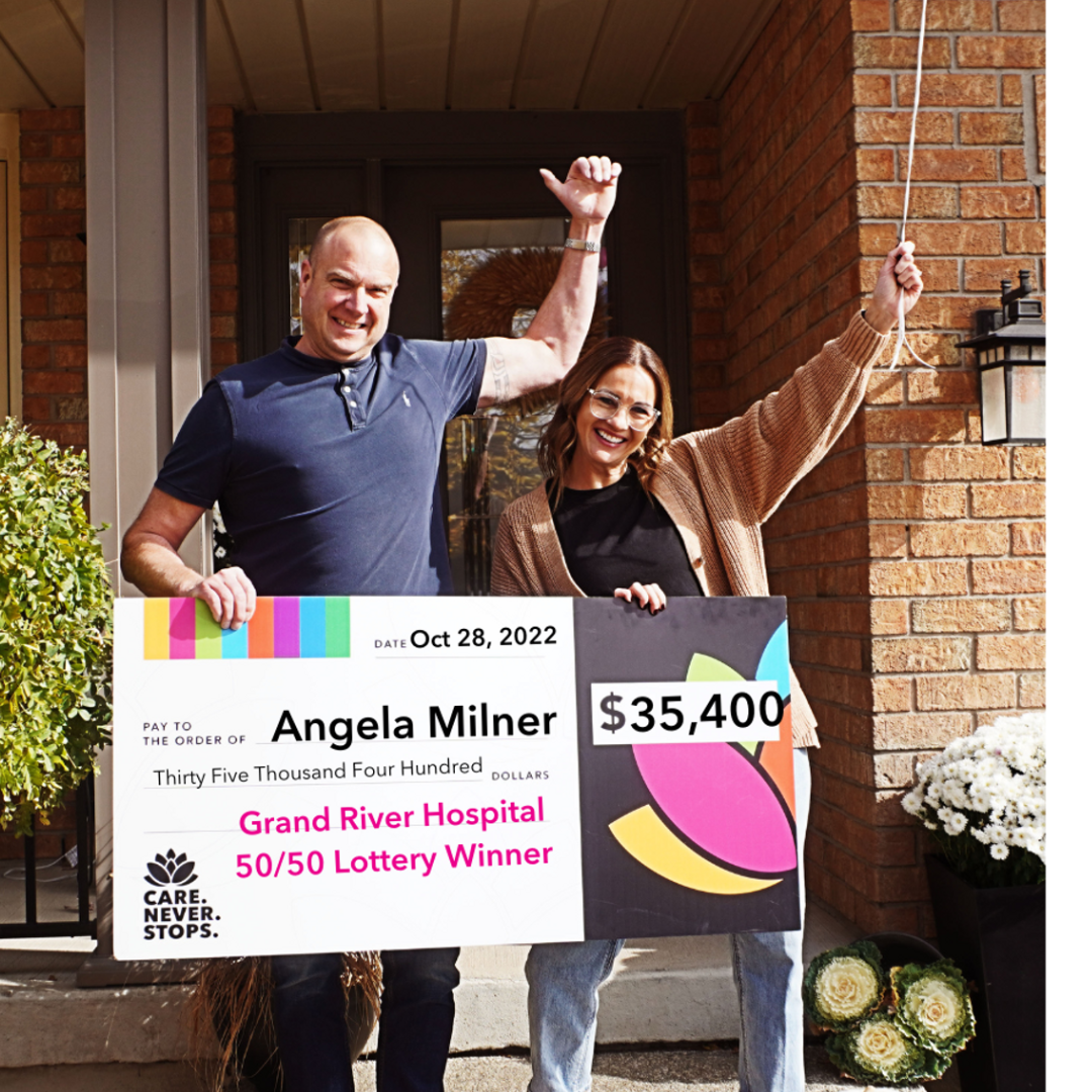 Kitchener woman takes home record KW 50/50 jackpot!