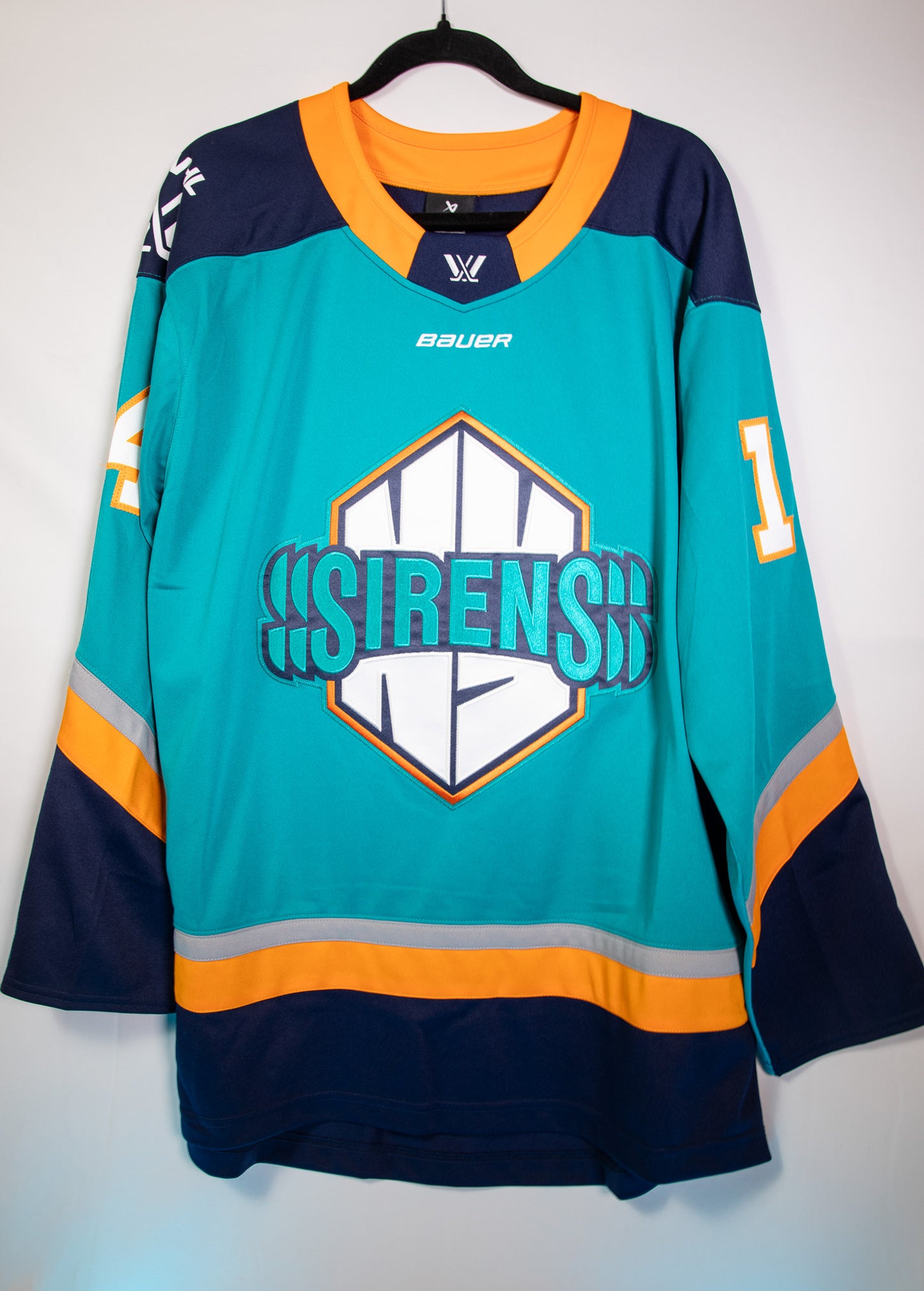 Signed Sirens jersey #14 Bourbonnais
