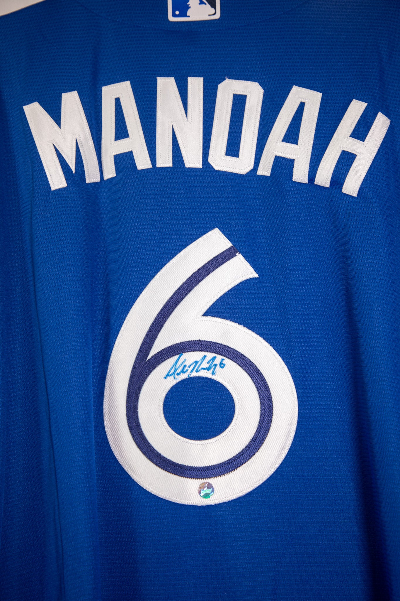Signed Alek Manoah Jays Jersey