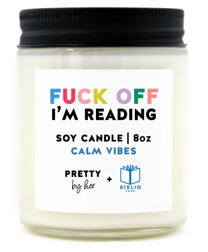 $24 - Pretty by Her Candles - In support of BiblioTake initiatives