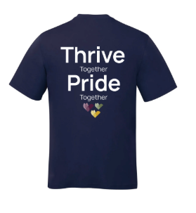 PRE-ORDER WRHN Pride Thrive Shirt - Limited Quantity!
